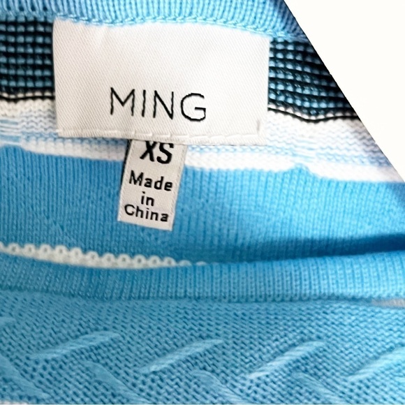 Ming Wang NWT Striped Sweater - Picture 3 of 4